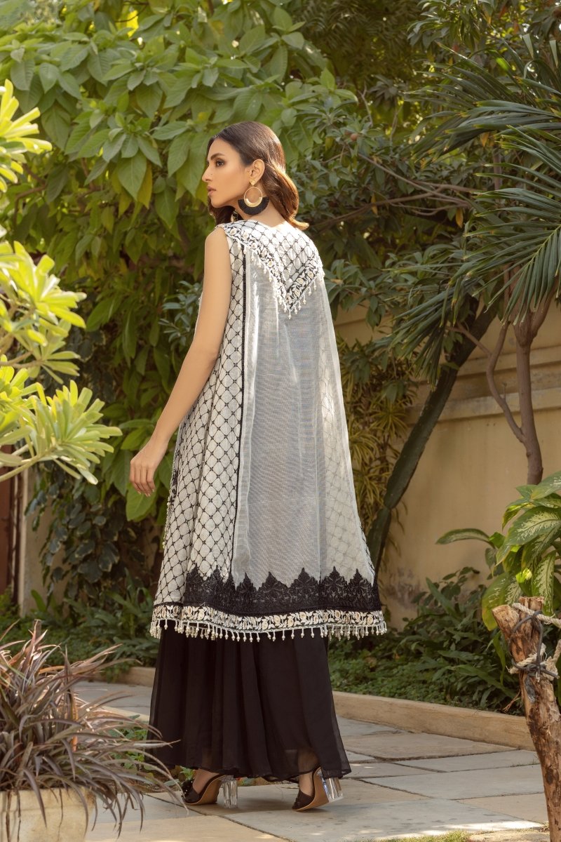 Panache | Pret | Majestic Monotony -  Panache By Mona  - Original Designer Dress - House of Maryam
