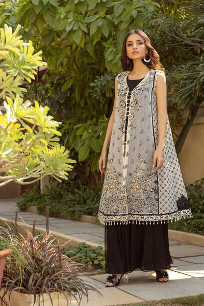 Panache | Pret | Majestic Monotony -  Panache By Mona  - Original Designer Dress - House of Maryam