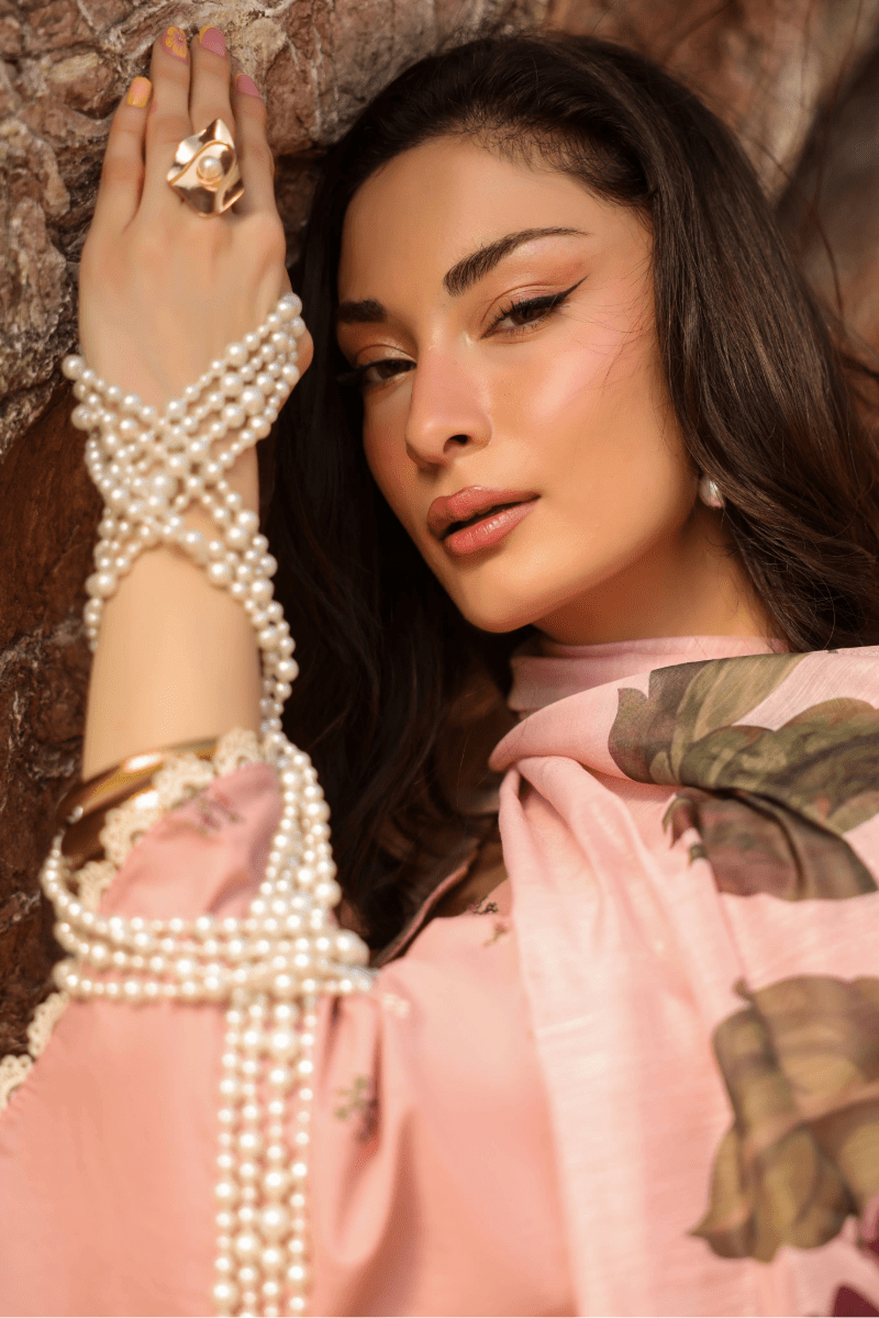Manara | Eid Pret Collection 26 | CHERRY BLOOSOM-Brand:Manara-Type:Ladies Clothes-Pink-Lawn-House of Maryam- Buy in UK, USA