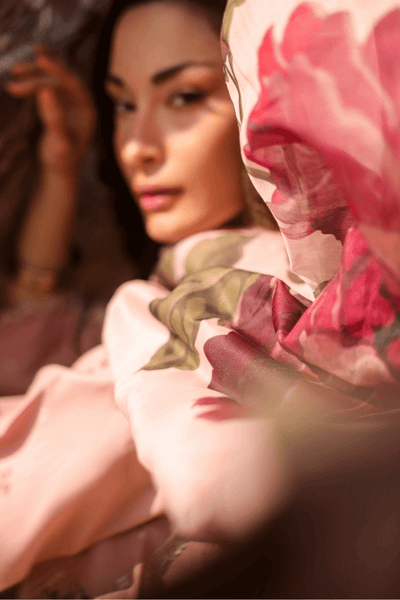 Manara | Eid Pret Collection 26 | CHERRY BLOOSOM-Brand:Manara-Type:Ladies Clothes-Pink-Lawn-House of Maryam- Buy in UK, USA
