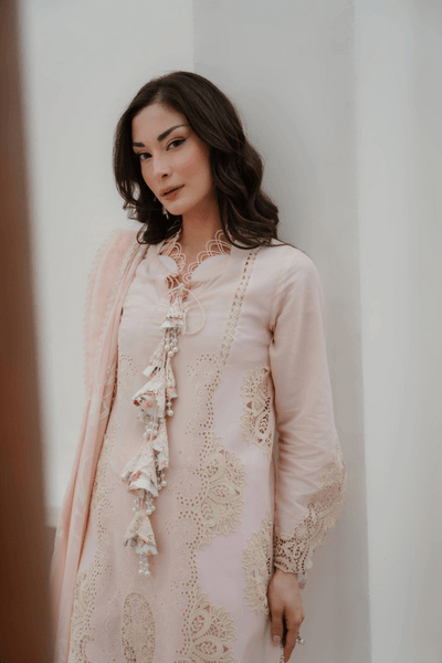 Manara | Eid Pret Collection 26 | FREESIA-Brand:Manara-Type:Ladies Clothes-Light Pink-Lawn-House of Maryam- Buy in UK, USA