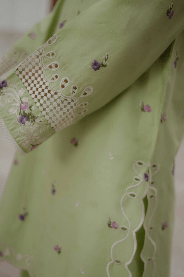 Manara | Eid Pret Collection 26 | GARDENIA-Brand:Manara-Type:Ladies Clothes-Mint Gray-Lawn-House of Maryam- Buy in UK, USA