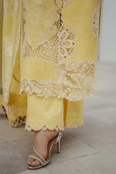 Manara | Eid Pret Collection 26 | LILLY-Brand:Manara-Type:Ladies Clothes-Maize Yellow-Lawn-House of Maryam- Buy in UK, USA