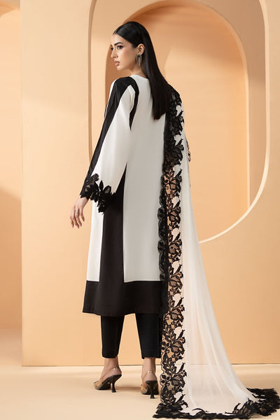Maria B | Eid Collection Pret | DW-EF26-130-Brand:Maria B-Type:Ladies Clothes-White-Raw Silk-House of Maryam- Buy in UK, USA
