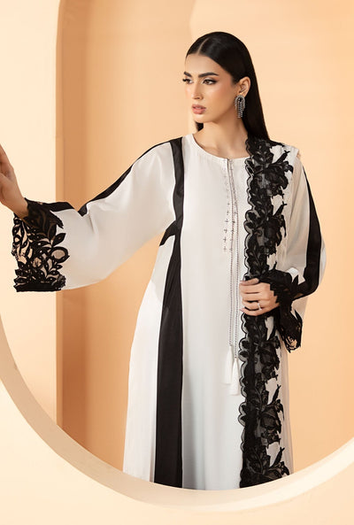 Maria B | Eid Collection Pret | DW-EF26-130-Brand:Maria B-Type:Ladies Clothes-White-Raw Silk-House of Maryam- Buy in UK, USA