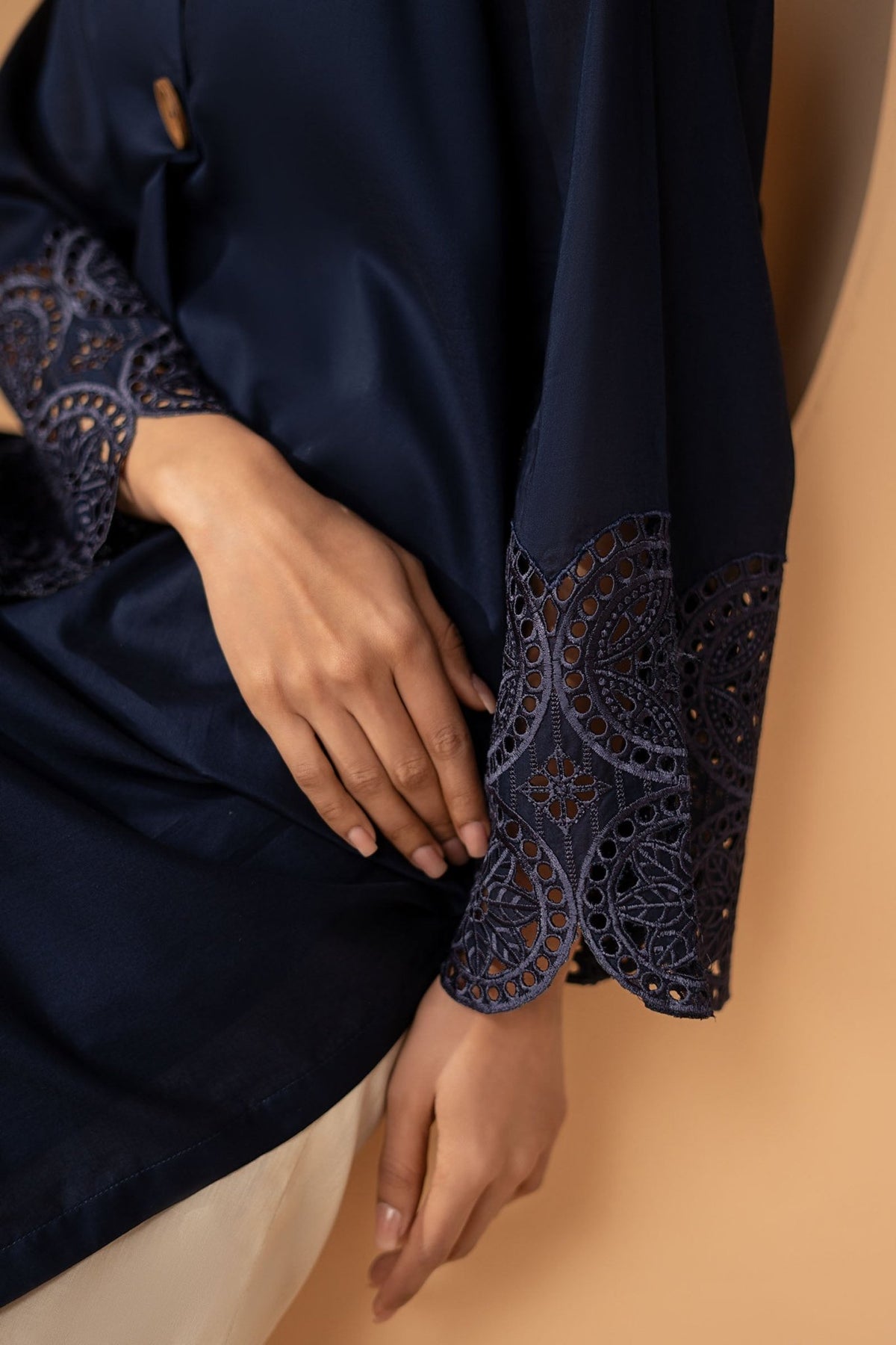 Maria B | RTW | 2 Piece Embroidered Lawn Suit-Brand:Maria B-Type:Luxury Pret-Blue - House of Maryam- Buy in UK, USA