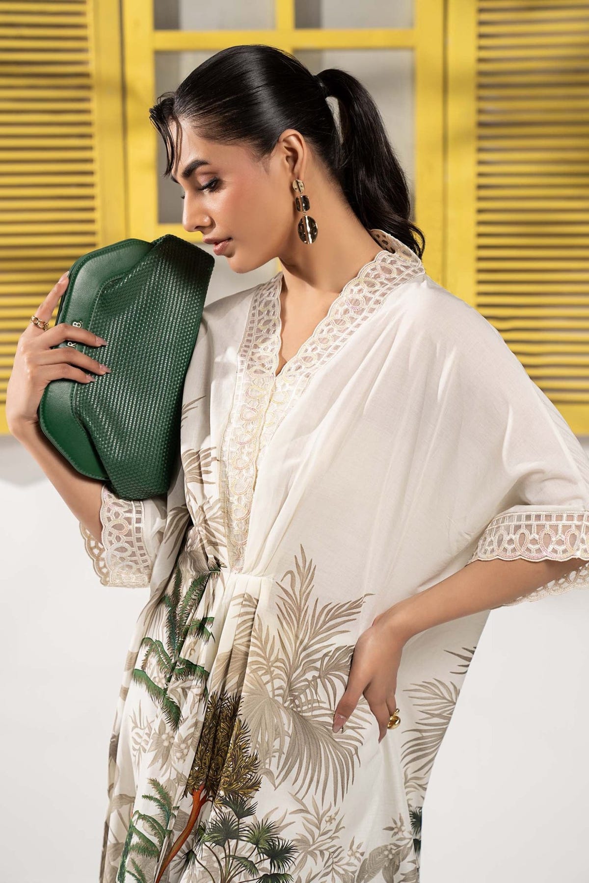 Maria B | RTW | 2 Piece Embroidered Lawn Suit-Brand:Maria B-Type:Luxury Pret-White - House of Maryam- Buy in UK, USA