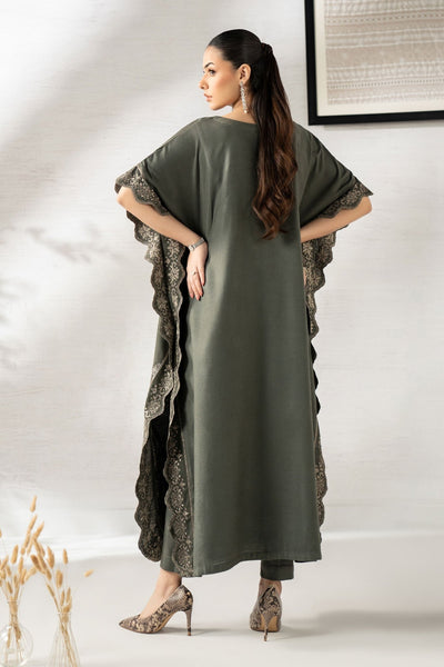 Maria B | RTW | 2 Piece Embroidered Woven Suit-Brand:Maria B-Type:Luxury Pret-Green - House of Maryam- Buy in UK, USA