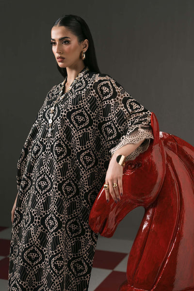 Maria B | RTW | 3 Piece Embroidered Lawn Suit-Brand:Maria B-Type:Luxury Pret-Black - House of Maryam- Buy in UK, USA