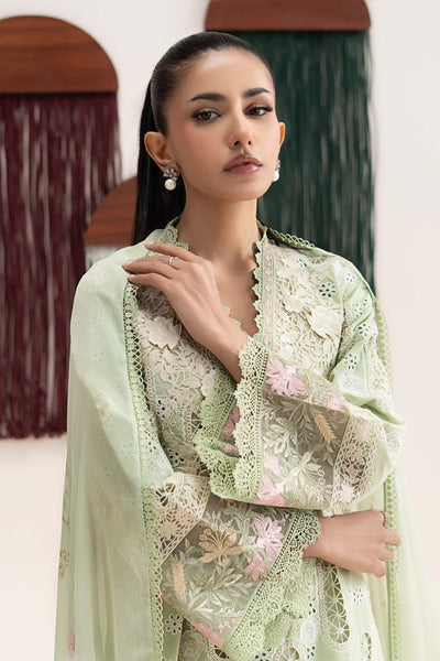 Maria B | RTW | 3 Piece Embroidered Lawn Suit-Brand:Maria B-Type:Luxury Pret-Ferozi - House of Maryam- Buy in UK, USA