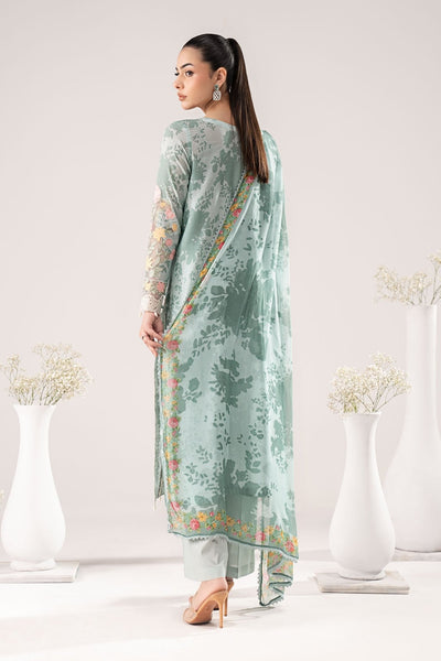 Maria B | RTW | 3 Piece Embroidered Lawn Suit-Brand:Maria B-Type:Luxury Pret-Ferozi - House of Maryam- Buy in UK, USA