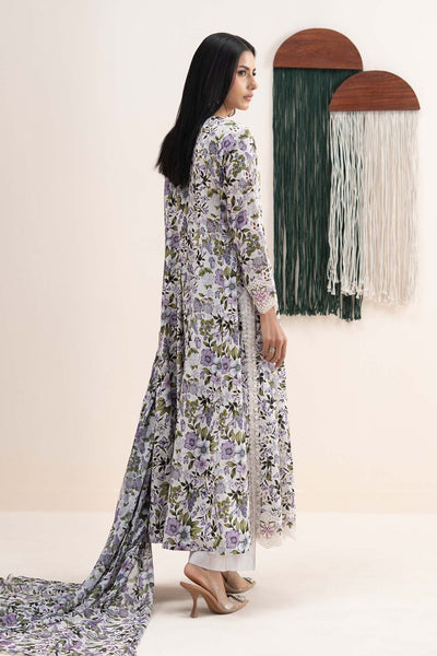 Maria B | RTW | 3 Piece Embroidered Lawn Suit-Brand:Maria B-Type:Luxury Pret-Multi - House of Maryam- Buy in UK, USA