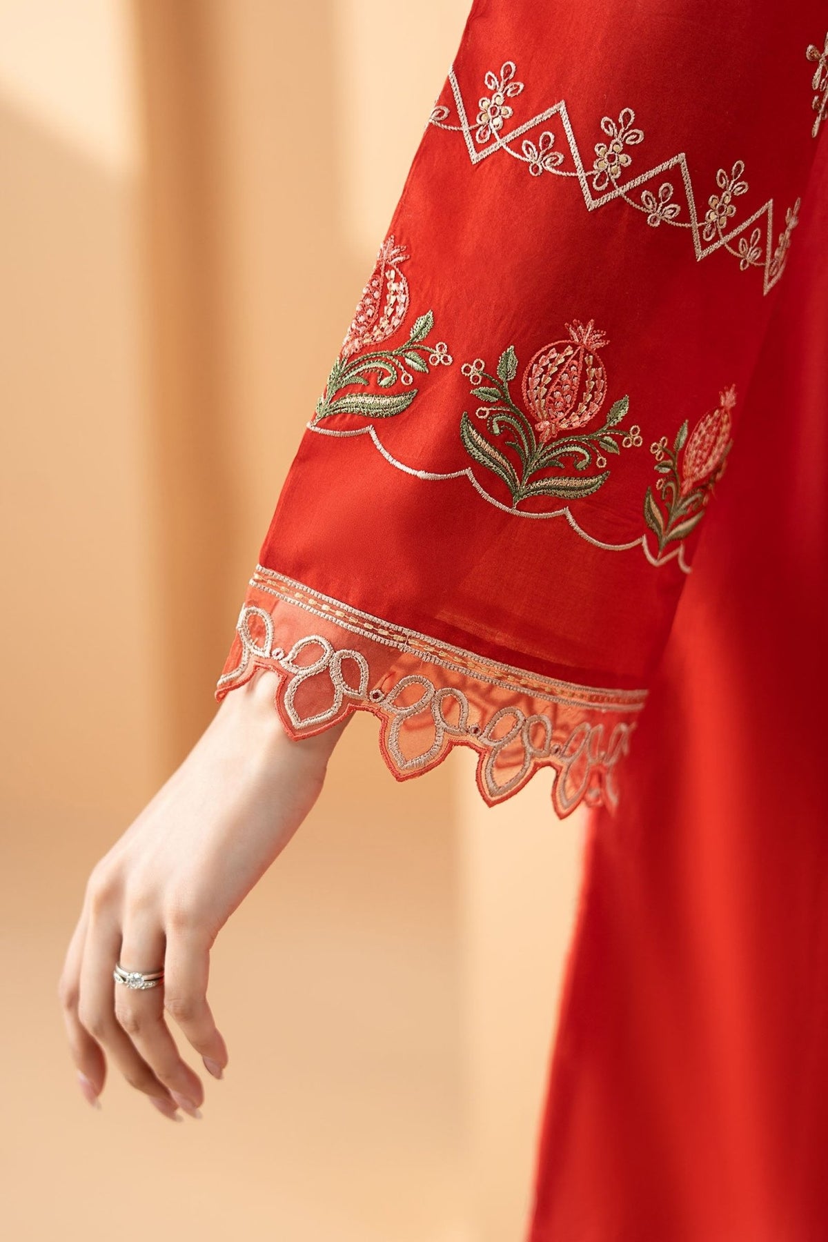 Maria B | RTW | 3 Piece Embroidered Lawn Suit-Brand:Maria B-Type:Luxury Pret-Pink - House of Maryam- Buy in UK, USA