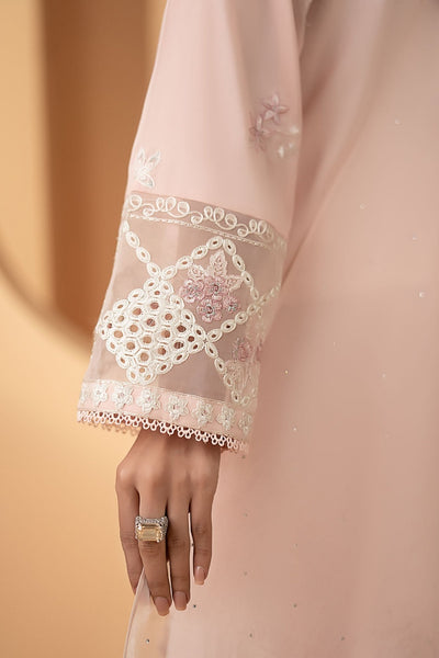 Maria B | RTW | 3 Piece Embroidered Lawn Suit-Brand:Maria B-Type:Luxury Pret-Pink - House of Maryam- Buy in UK, USA