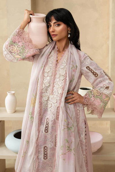 Maria B | RTW | 3 Piece Embroidered Lawn Suit-Brand:Maria B-Type:Luxury Pret-Purple - House of Maryam- Buy in UK, USA