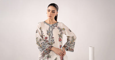 Maria B | RTW | 3 Piece Embroidered Lawn Suit-Brand:Maria B-Type:Luxury Pret-White - House of Maryam- Buy in UK, USA