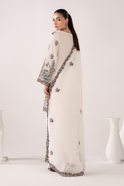 Maria B | RTW | 3 Piece Embroidered Lawn Suit-Brand:Maria B-Type:Luxury Pret-White - House of Maryam- Buy in UK, USA