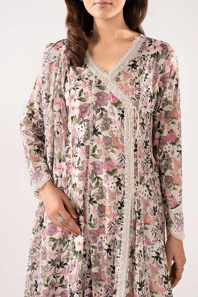 Maria B | RTW | 3 Piece Embroidered Lawn Suit-Brand:Maria B-Type:Luxury Pret-White - House of Maryam- Buy in UK, USA