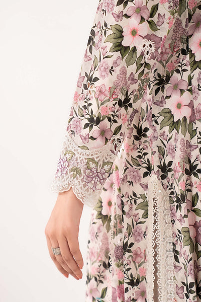 Maria B | RTW | 3 Piece Embroidered Lawn Suit-Brand:Maria B-Type:Luxury Pret-White - House of Maryam- Buy in UK, USA