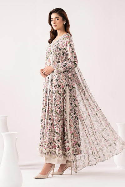 Maria B | RTW | 3 Piece Embroidered Lawn Suit-Brand:Maria B-Type:Luxury Pret-White - House of Maryam- Buy in UK, USA