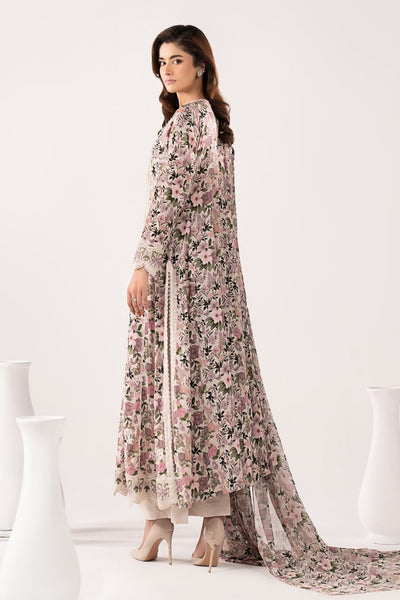 Maria B | RTW | 3 Piece Embroidered Lawn Suit-Brand:Maria B-Type:Luxury Pret-White - House of Maryam- Buy in UK, USA