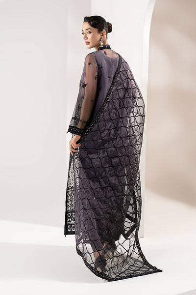 Maria B | RTW | 3 Piece Embroidered Organza Suit-Brand:Maria B-Type:Luxury Formals-Black - House of Maryam- Buy in UK, USA