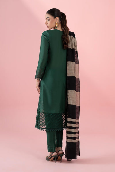 Maria B | RTW | 3 Piece Printed Lawn Suit-Brand:Maria B-Type:Luxury Pret-Green - House of Maryam- Buy in UK, USA
