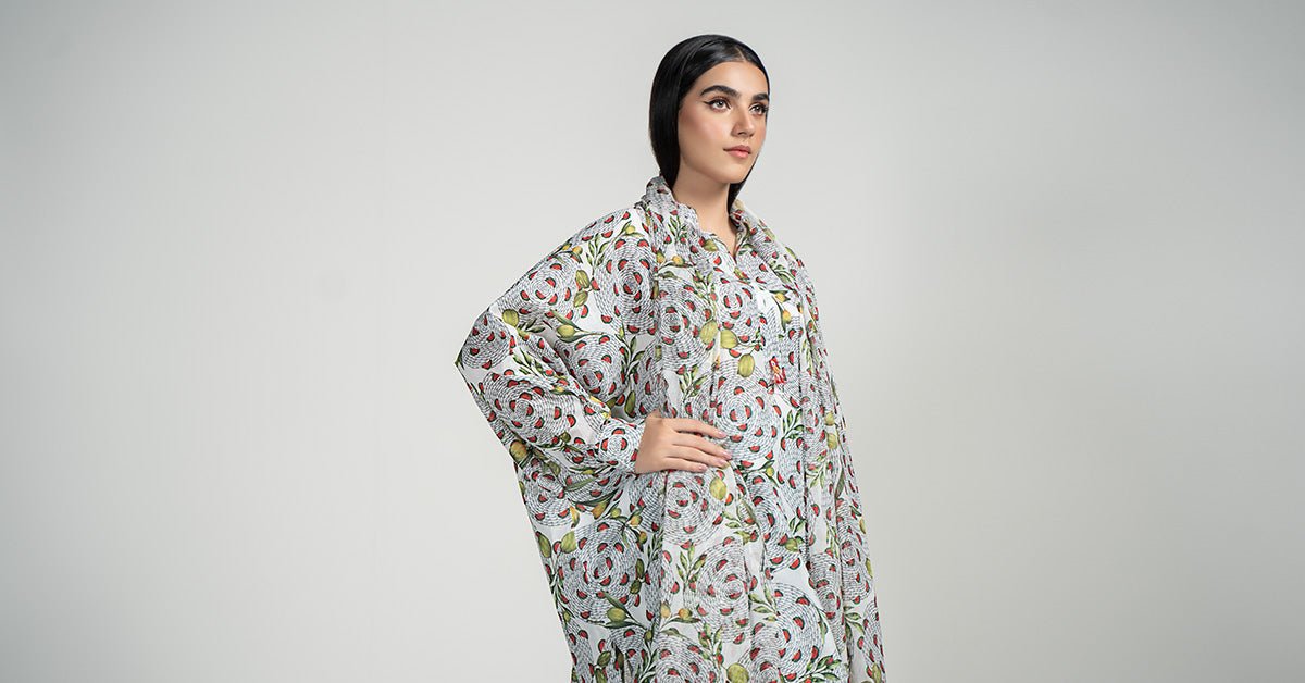Maria B | RTW | 3 Piece Printed Lawn Suit-Brand:Maria B-Type:Luxury Pret-White - House of Maryam- Buy in UK, USA