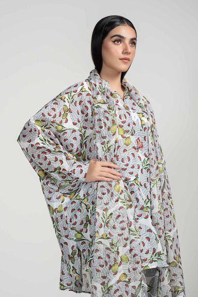 Maria B | RTW | 3 Piece Printed Lawn Suit-Brand:Maria B-Type:Luxury Pret-White - House of Maryam- Buy in UK, USA