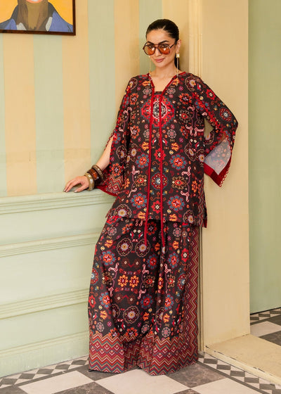 Maria Osama Khan | Retro 26 | Eliora-Brand:Maria Osama Khan-Type:Ladies Clothes-Black-Grip-House of Maryam- Buy in UK, USA