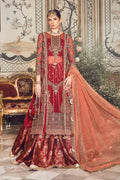 Maria B | Mbroidered Wedding Edition 23 | Maroon BD-2708 by Designer Maria B - House of Maryam - Pakistani Designer Ethnic Wear in {{ shop.shopifyCountryName }}