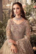 Maria B | Mbroidered Wedding Edition 23 | Grey BD-2703 by Designer Maria B - House of Maryam - Pakistani Designer Ethnic Wear in {{ shop.shopifyCountryName }}