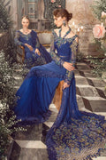 Maria B | Mbroidered Wedding Edition 23 | Cobalt Blue BD-2704 by Designer Maria B - House of Maryam - Pakistani Designer Ethnic Wear in {{ shop.shopifyCountryName }}