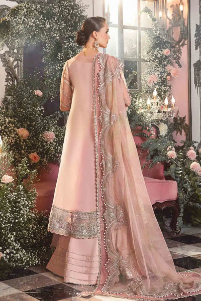 Maria B | Mbroidered Wedding Edition 23 | Pastel Pink BD-2706 -  Maria B Bridal - Original Designer Dress - House of Maryam