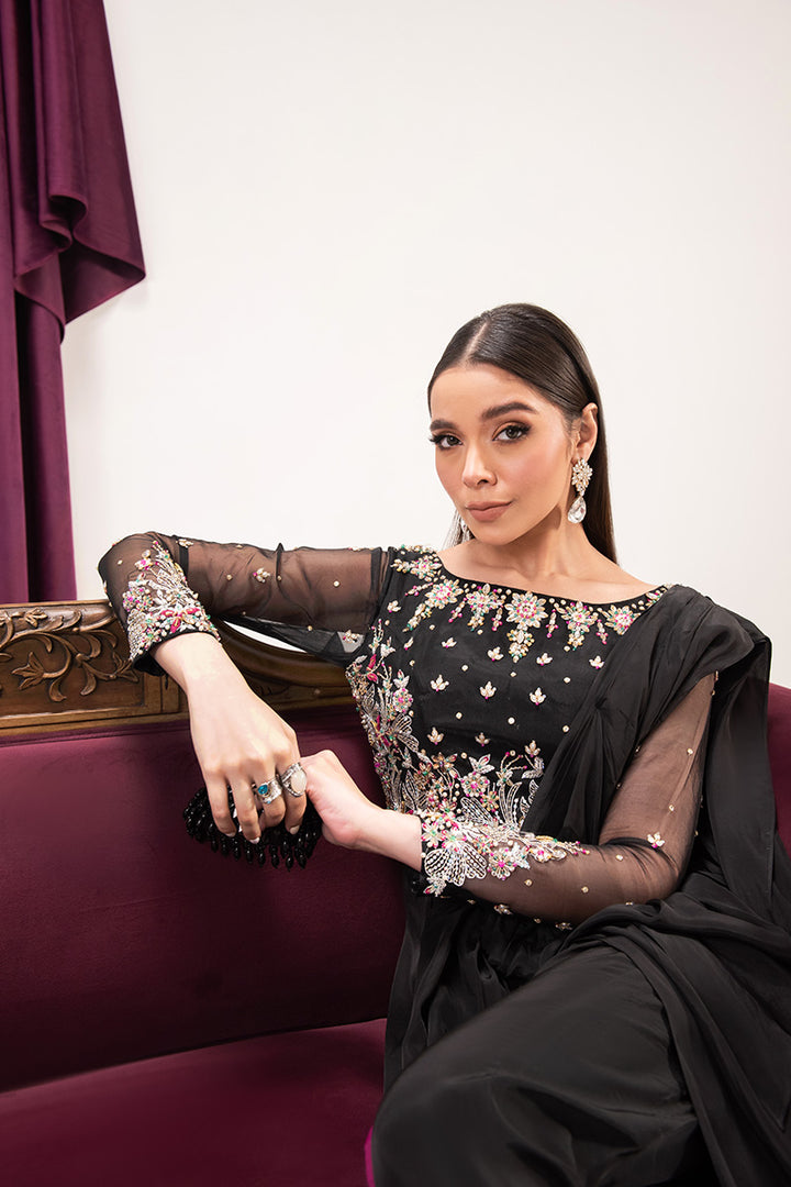 Maria Osama Khan | Tiffany Formals | Obsidian -  Maria Osama Khan Formal - Original Designer Dress - House of Maryam