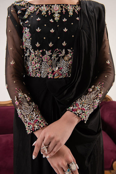 Maria Osama Khan | Tiffany Formals | Obsidian -  Maria Osama Khan Formal - Original Designer Dress - House of Maryam