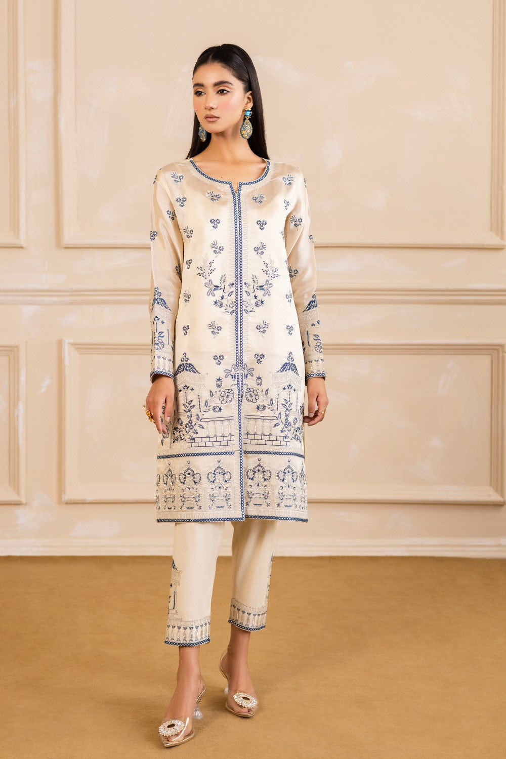 Maryum N Maria | Zaira Pret | MARIGOLD -  Maryum N Maria Ladies Clothes - Original Designer Dress - House of Maryam