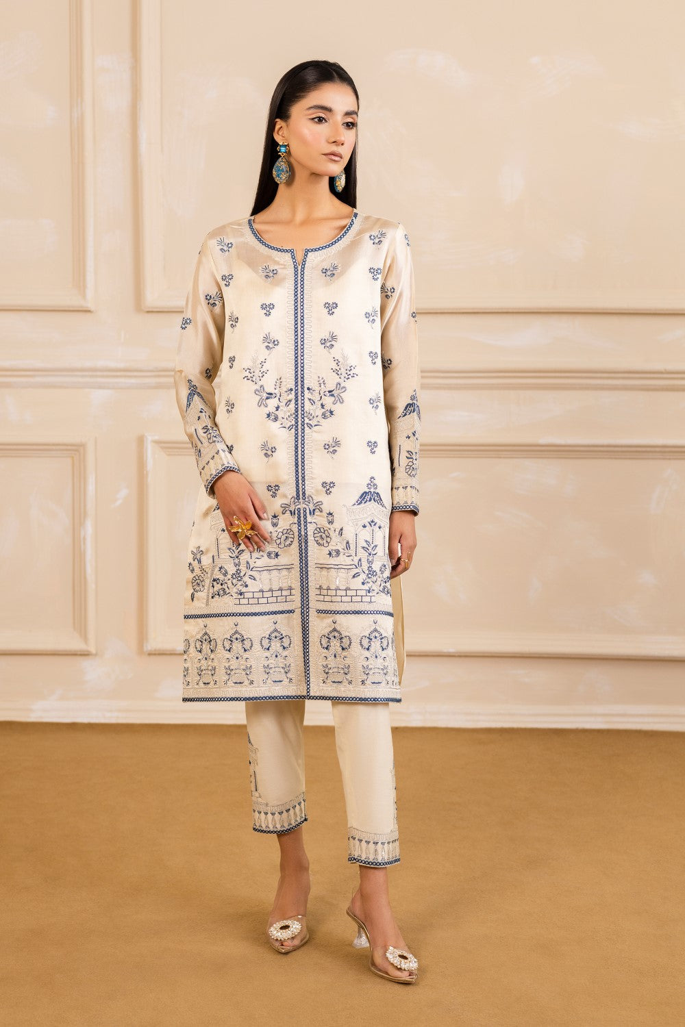 Maryum N Maria | Zaira Pret | MARIGOLD -  Maryum N Maria Ladies Clothes - Original Designer Dress - House of Maryam
