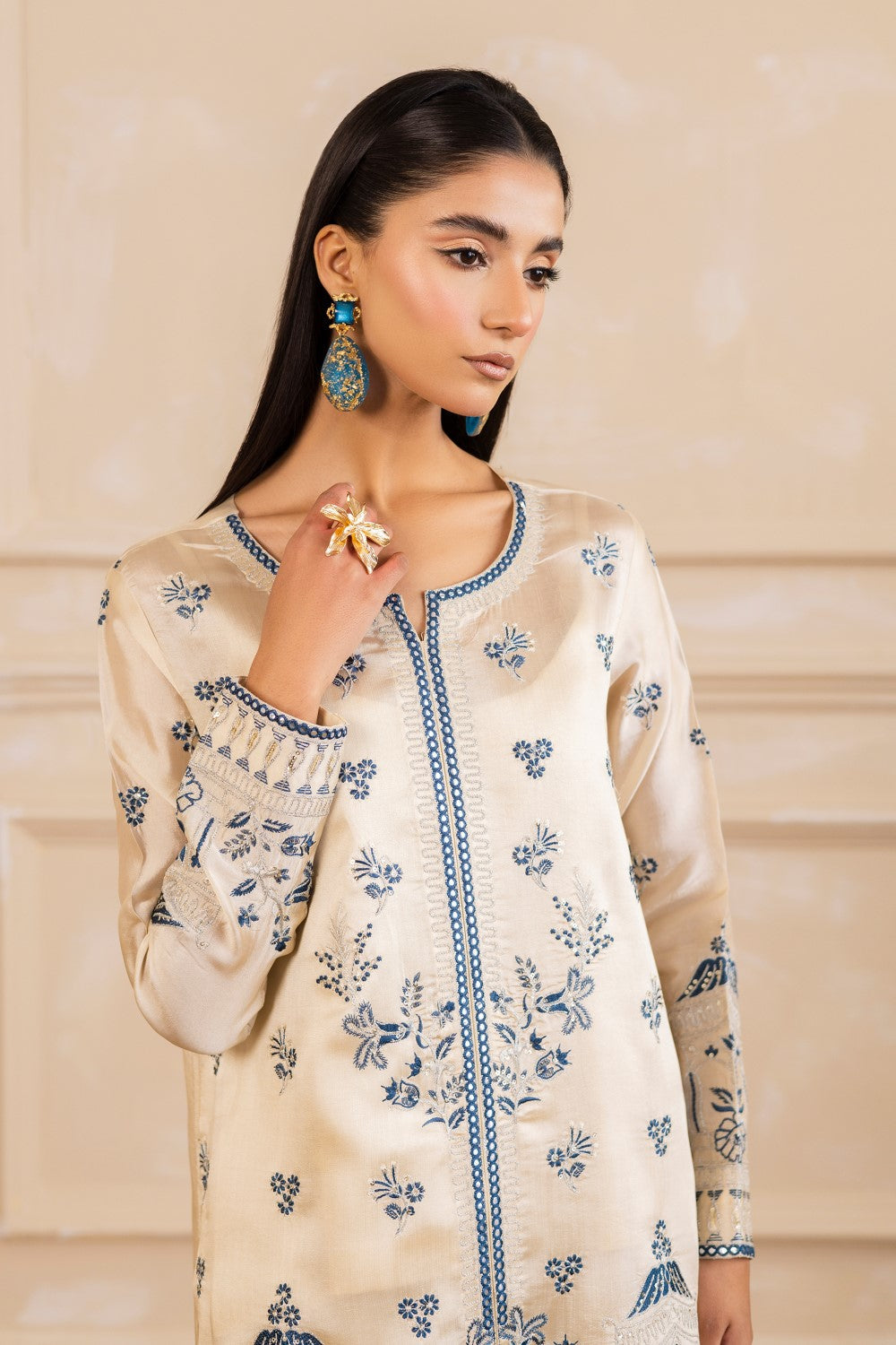 Maryum N Maria | Zaira Pret | MARIGOLD -  Maryum N Maria Ladies Clothes -  House of Maryam
