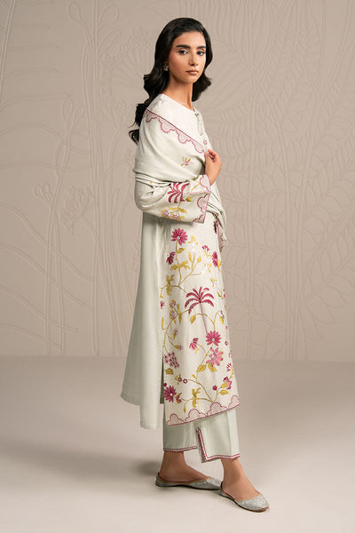 Cross Stitch | Exclusive Pret | Pastel Grove-3PC (Shirt, Trouser & Dupatta)