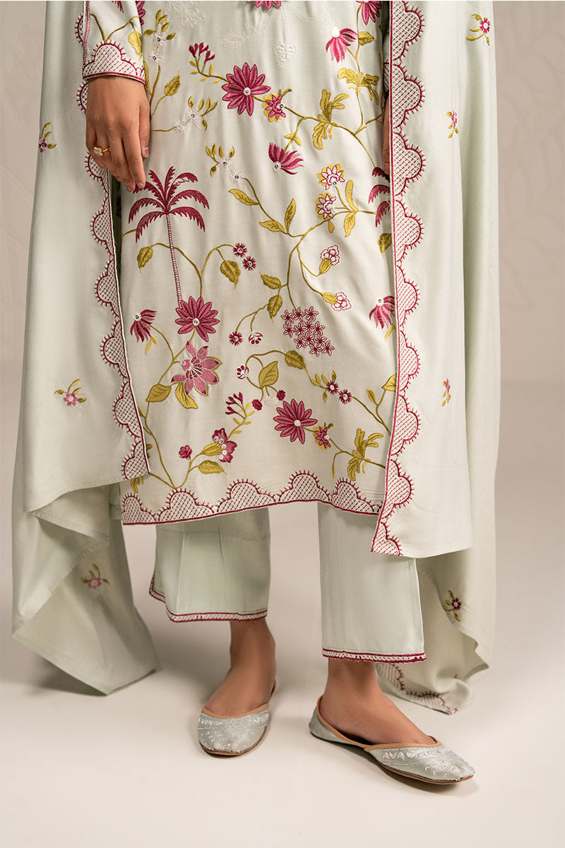 Cross Stitch | Exclusive Pret | Pastel Grove-3PC (Shirt, Trouser & Dupatta), image 2