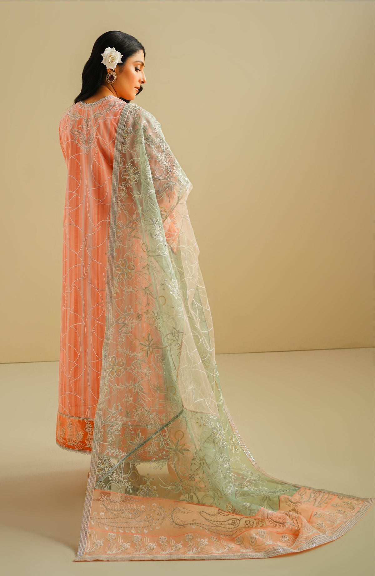 Maryum N Maria | Eid Luxury Lawn 24 | Aiza -  Maryum N Maria Luxury - Original Designer Dress - House of Maryam