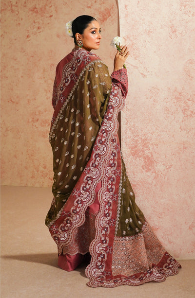 Maryum N Maria | Eid Luxury Lawn 24 | Roshan -  Maryum N Maria Luxury - Original Designer Dress - House of Maryam