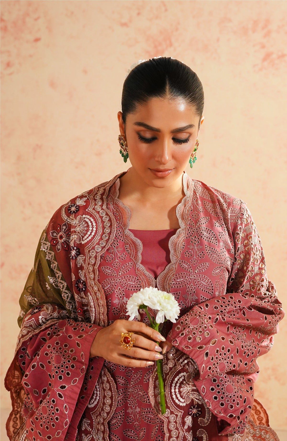 Maryum N Maria | Eid Luxury Lawn 24 | Roshan -  Maryum N Maria Luxury - Original Designer Dress - House of Maryam