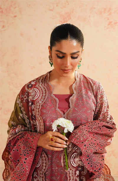 Maryum N Maria | Eid Luxury Lawn 24 | Roshan -  Maryum N Maria Luxury - Original Designer Dress - House of Maryam