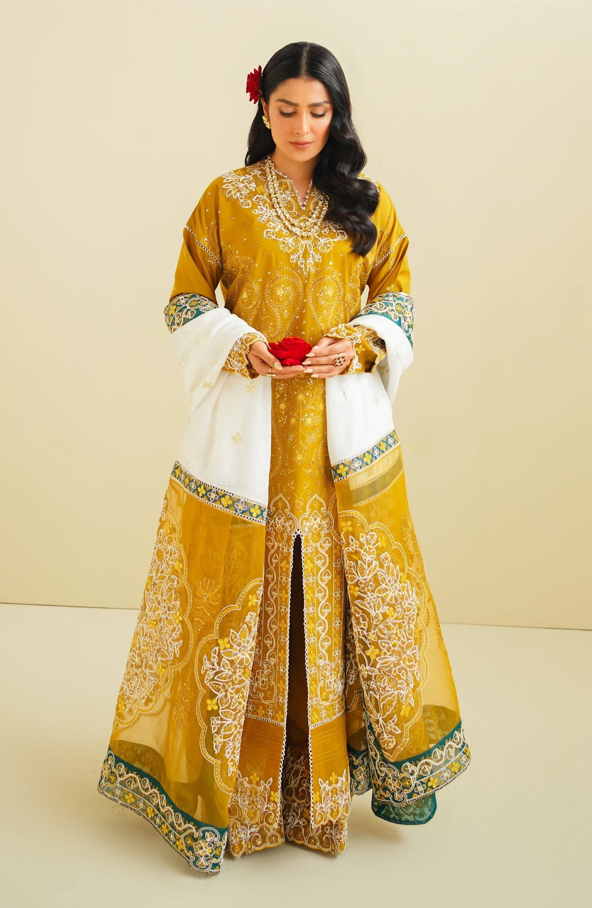 Maryum N Maria | Eid Luxury Lawn 24 | Sarah -  Maryum N Maria Luxury - Original Designer Dress - House of Maryam