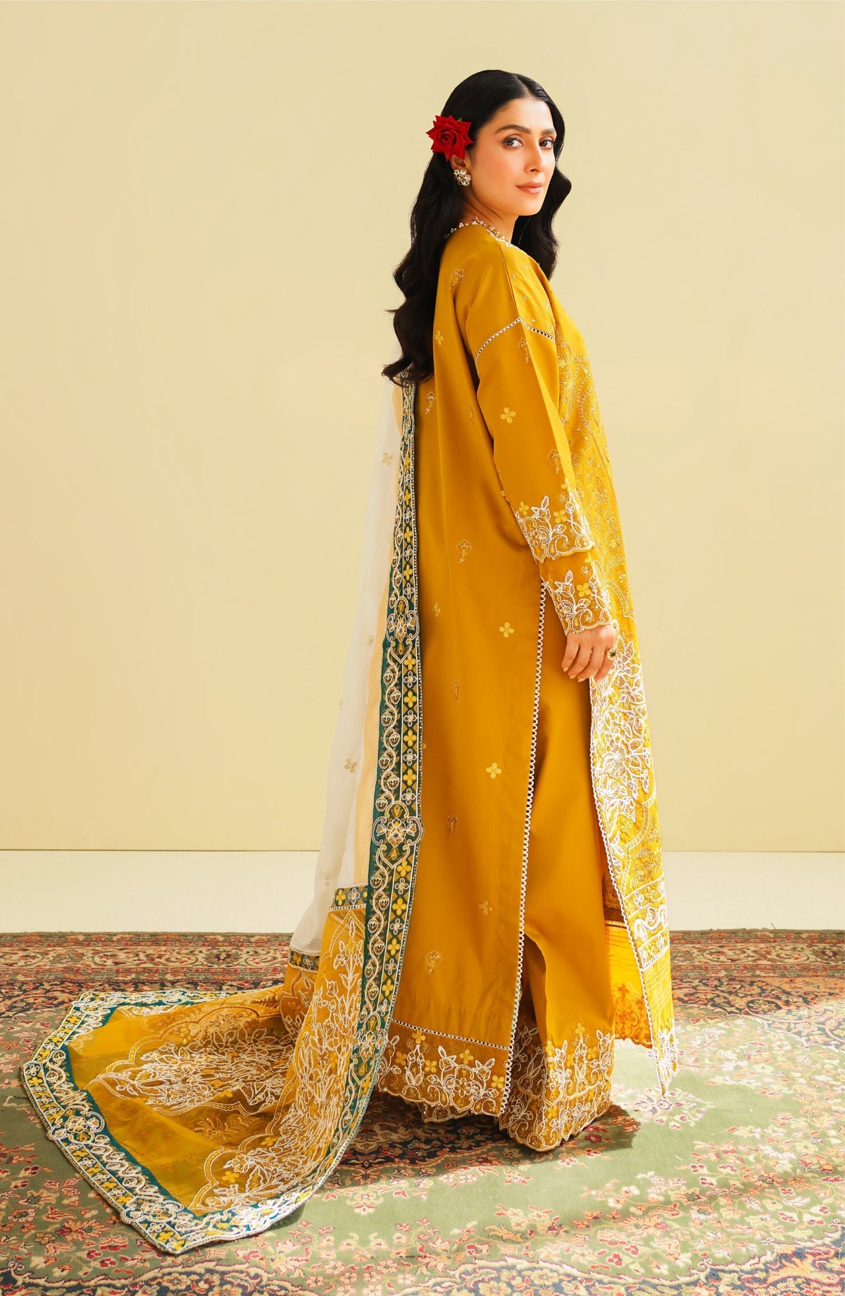Maryum N Maria | Eid Luxury Lawn 24 | Sarah -  Maryum N Maria Luxury - Original Designer Dress - House of Maryam