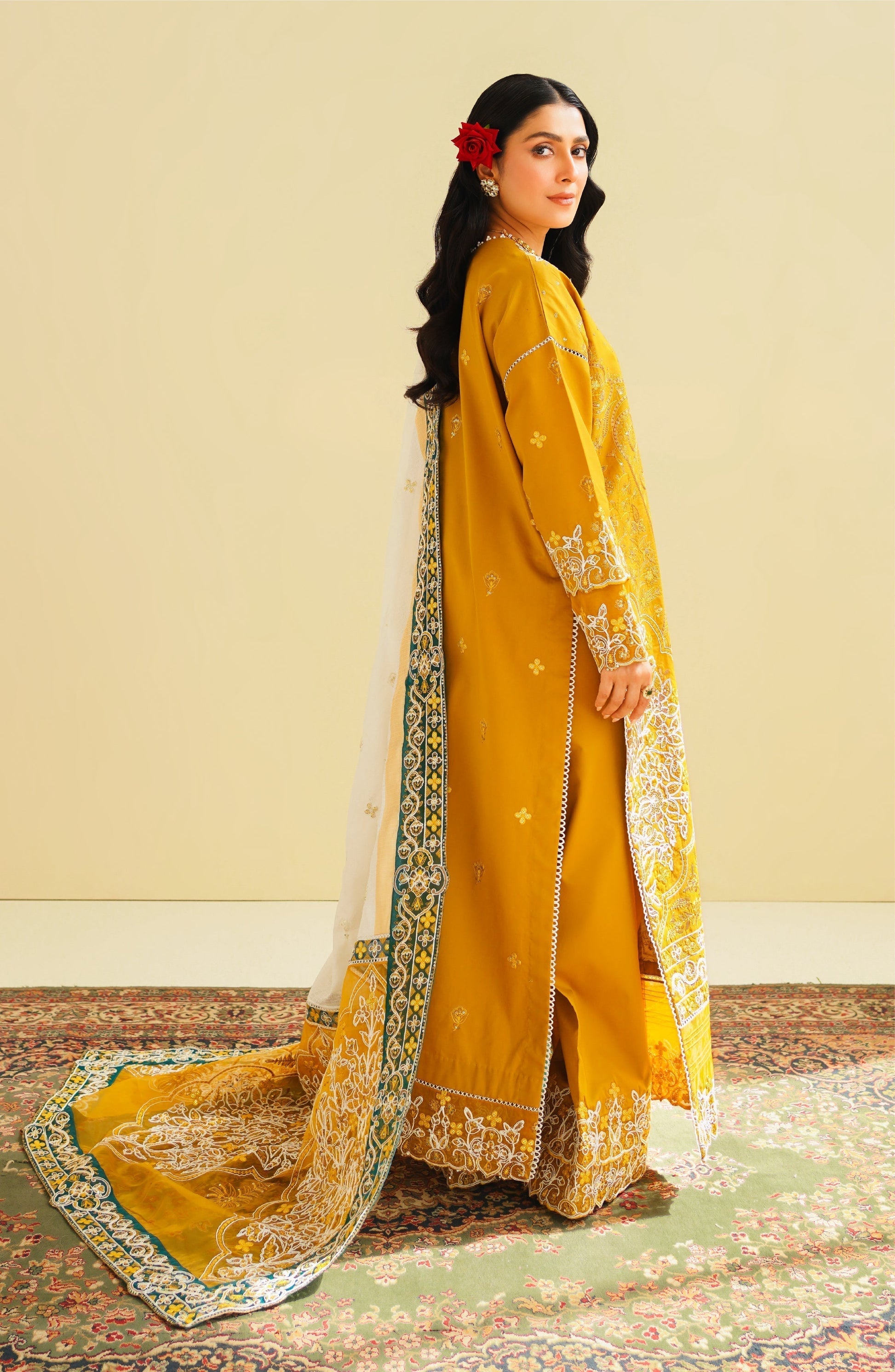Maryum N Maria | Eid Luxury Lawn 24 | Sarah -  Maryum N Maria Luxury -  House of Maryam