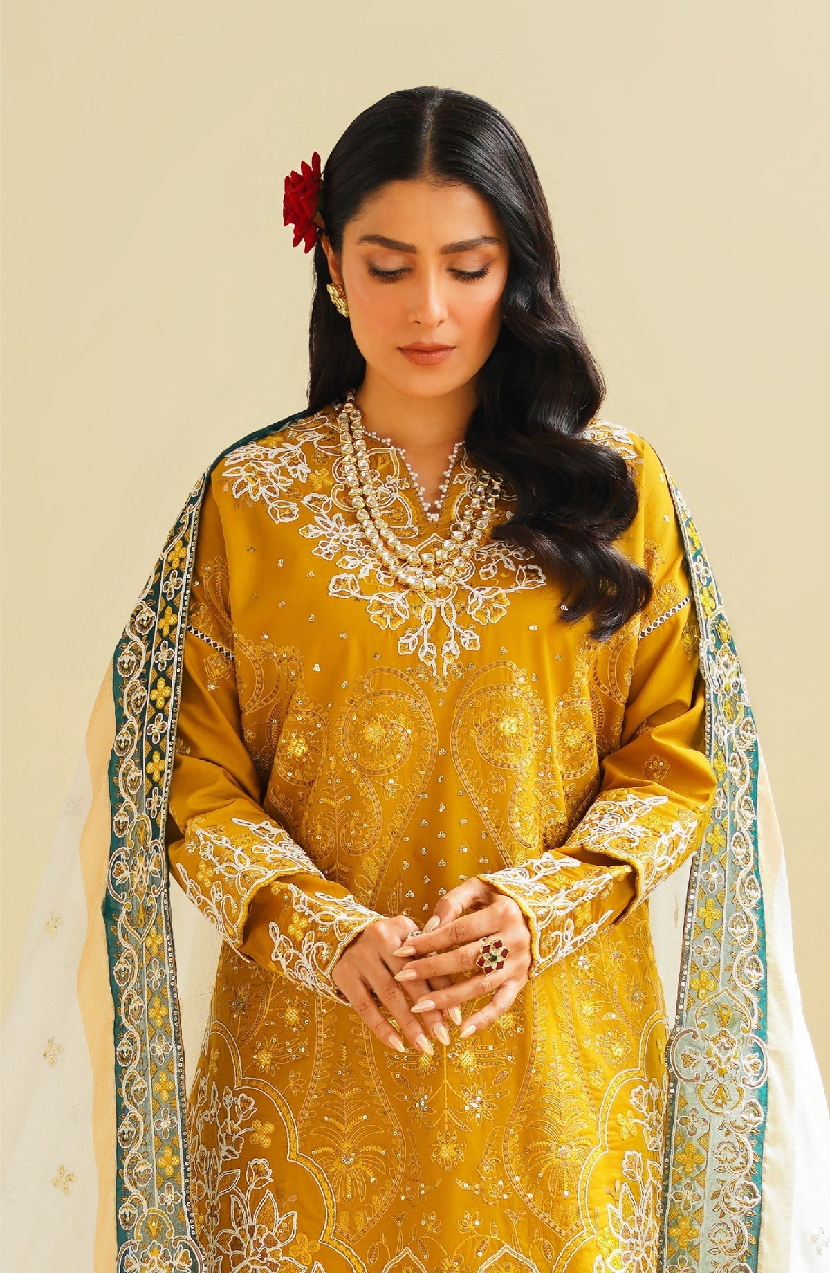 Maryum N Maria | Eid Luxury Lawn 24 | Sarah -  Maryum N Maria Luxury - Original Designer Dress - House of Maryam