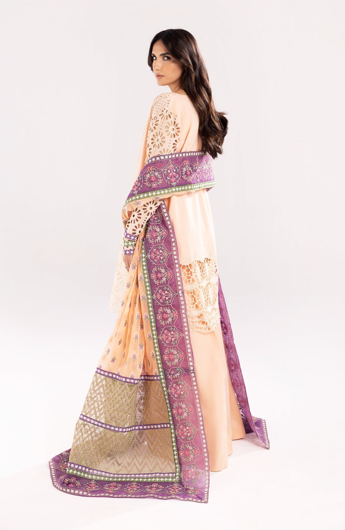 Maryum N Maria | Eid Luxury Lawn 24 | Roheen -  Maryum N Maria Luxury - Original Designer Dress - House of Maryam